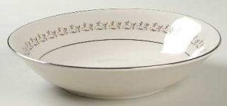 Royal Castle Radiance Coupe Soup Bowl, Fine China Dinnerware   Ivory Body, White