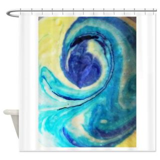  Tidal Wave Shower Curtain  Use code FREECART at Checkout