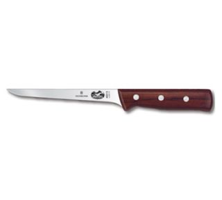 Victorinox   Swiss Army 6 in Narrow Boning Knife w/ Stiff Heavy Blade, Rosewood Handle