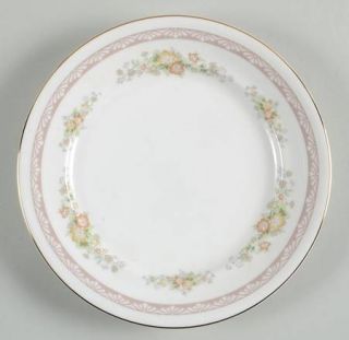Mikasa Hampton Court Salad Plate, Fine China Dinnerware   Petite Bone Line