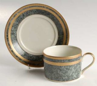 Mikasa Granite Florentine Flat Cup & Saucer Set, Fine China Dinnerware   Esquire