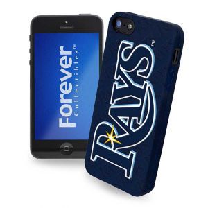 Tampa Bay Rays Forever Collectibles IPHONE 5 CASE SILICONE LOGO