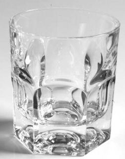 Royal Crystal Rock Columbia Clear 9 Oz Flat Tumbler   Clear, Panelled Bowl
