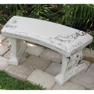 SouthWest Graphix Personalized Baby Whispers Garden Bench Multicolor   SWG0070 