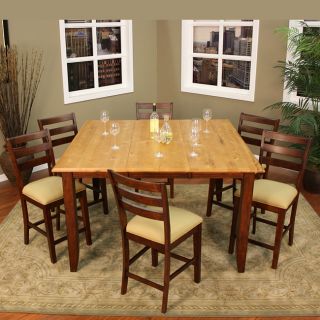 Alexis 7 piece Butterfly Leaf Counter height Dining Set
