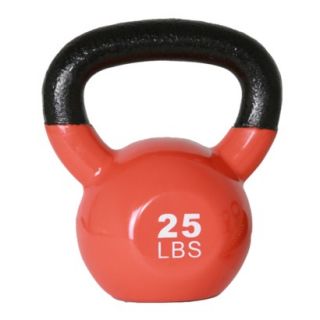 GoFit Kettlebell with Core DVD   Orange (25 lbs.)