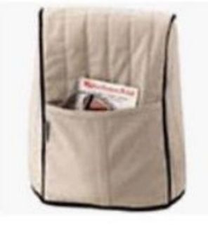 KitchenAid Quilted Cover with Pocket for Blenders/Food Processors, Khaki