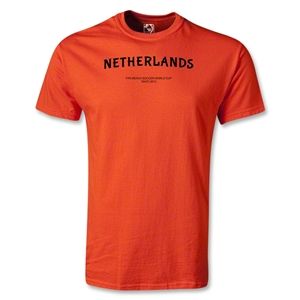 Netherlands FIFA Beach World Cup 2013 T Shirt (Orange)