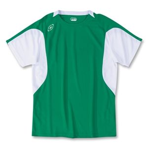 Xara Womens Molineux Soccer Jersey (Green/Wht)