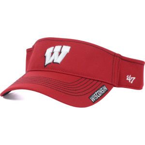 Wisconsin Badgers 47 Brand NCAA Dark Twig Visor