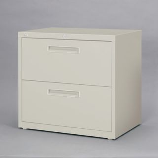 CommClad 2 Drawer Lateral File Cabinet 15048 / 15049 / 15050 Finish Light Gray