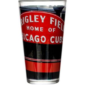 Chicago Cubs Boelter Brands Wrigley 100th 16oz Sublimated Pint