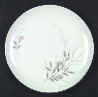 Mikasa My Love Dinner Plate, Fine China Dinnerware   Pink Rose On Sides, Taupe S