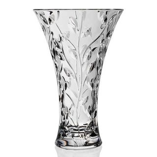 Rcr Crystal Laurus Collection Vase (ClearMaterials Crystal Dimensions 7 inches in diameter x 11.75 inches high Holds water Care Instructions Dishwasher safeHolds 7.5 ounces of liquid )