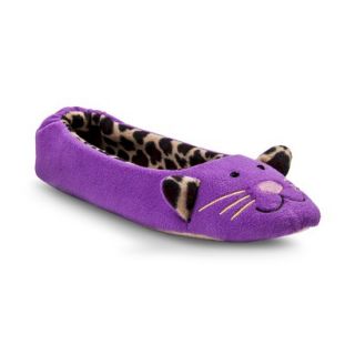 Sweet Kitty Slipper   Purple 9