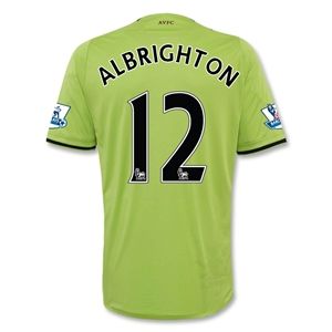Macron Aston Villa 12/13 ALBRIGHTON Away Soccer Jersey