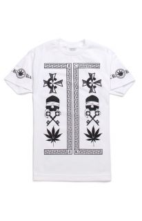Mens Crooks And Castles T Shirts   Crooks And Castles 420 Hot Fires T Shirt