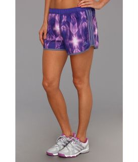 adidas M10 Faster Graphic Short Womens Shorts (Purple)