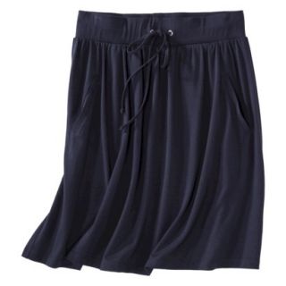 Merona Petites Front Pocket Knit Skirt   Navy XLP