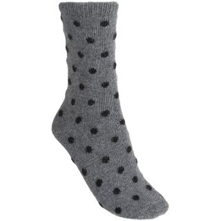 b.ella Swiss Dot Socks   Wool Cashmere (For Women)   COCOA (5/10 )