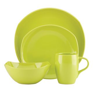 Dansk Classic Fjord 4 piece Apple Green Place Setting