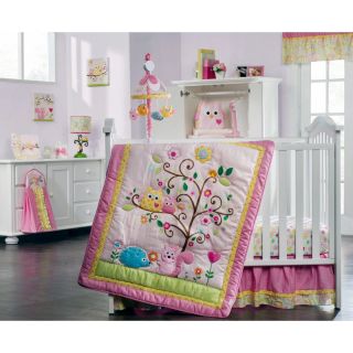 Dena Happi Tree 8 Piece Crib Set Multicolor   5709BED8