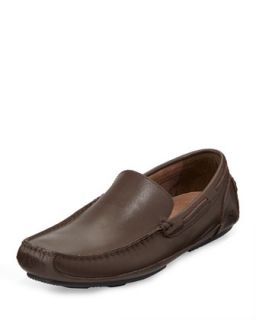 Empire Smooth Loafer, Brown/Black