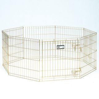 Midwest Gold Exercise Pen with Door   MH196
