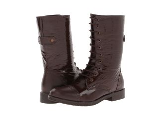 Pazitos Marching Boot Girls Shoes (Brown)