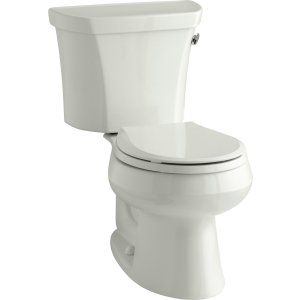 Kohler K 3977 RA NY WELLWORTH Round Front 1.6 gpf Toilet, Right Hand Trip Lever