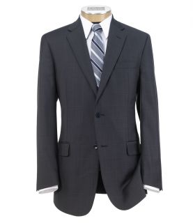 Traveler Tailored Fit 2 Button Suits Plain Front JoS. A. Bank Mens Suit