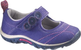Infant/Toddler Girls Merrell Jungle Moc Burst 2   Blue Iris Casual Shoes