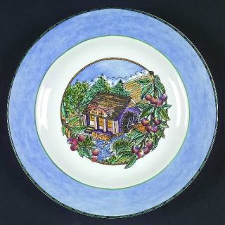 Fitz & Floyd Town And Country Salad Plate, Fine China Dinnerware   Omnibus, Home
