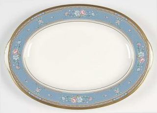 Noritake Grand Terrace 12 Oval Serving Platter, Fine China Dinnerware   Masters