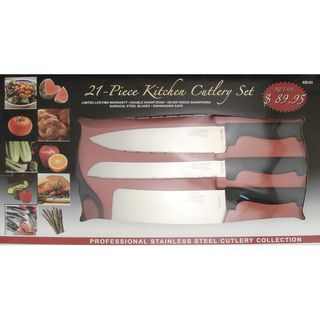 Chef Deluxe 21 piece Kitchen Cutlery Set