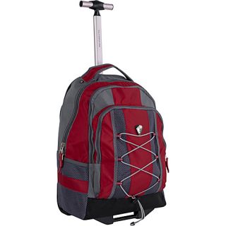 Impactor Wheeled Backpack   Deep Red