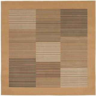 Everest Hamptons/sahara Tan 710 Square Rug (Sahara TanSecondary colors Antique Ivory, Bark, Barley & Faded OlivePattern StripesTip We recommend the use of a non skid pad to keep the rug in place on smooth surfaces.All rug sizes are approximate. Due to 