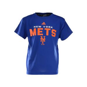 New York Mets adidas MLB Kids Batter Climalite T Shirt